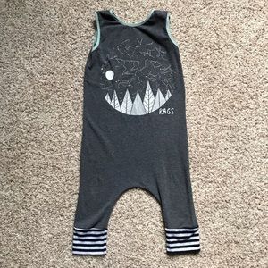 Rags to Raches sleeveless constellation romper